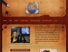 Tablet Screenshot of nancychartierstudios.com
